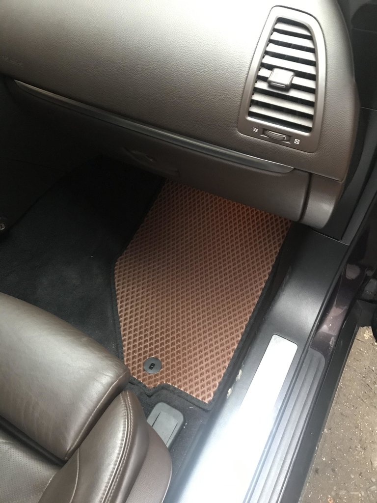 EVA Floor Mats (brick red) for Infiniti QX70 2013-2019 - image 3