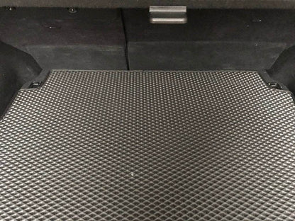 Trunk mat (EVA, black) for Infiniti QX70 2013-2019 - Reelken Auto