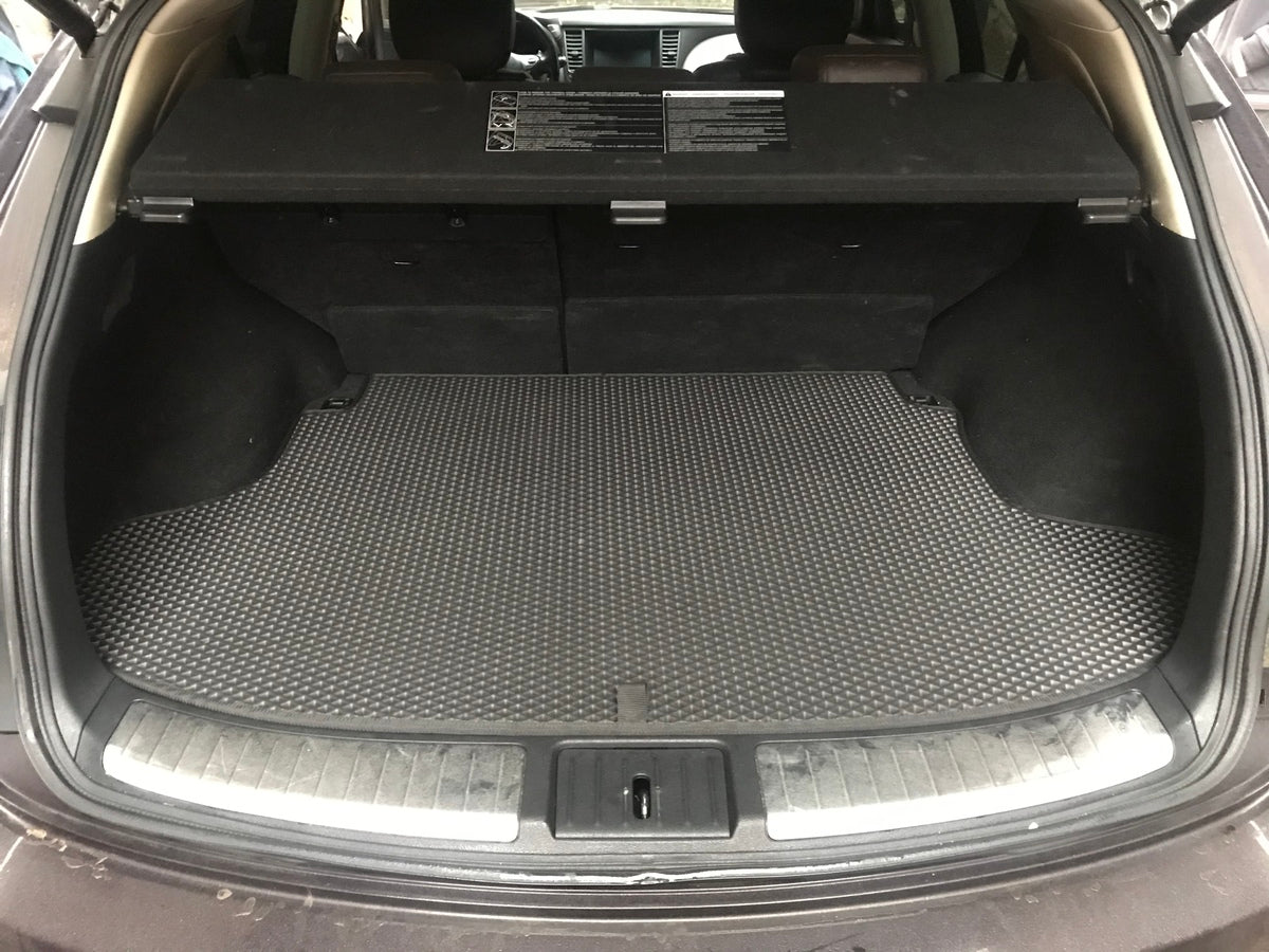 Trunk Mat (EVA, Black) for Infiniti QX70 2013-2019 - image 1