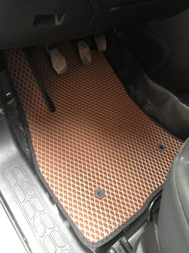 EVA mats (brick, front) for Opel Combo 2012-2018 - Reelken Auto