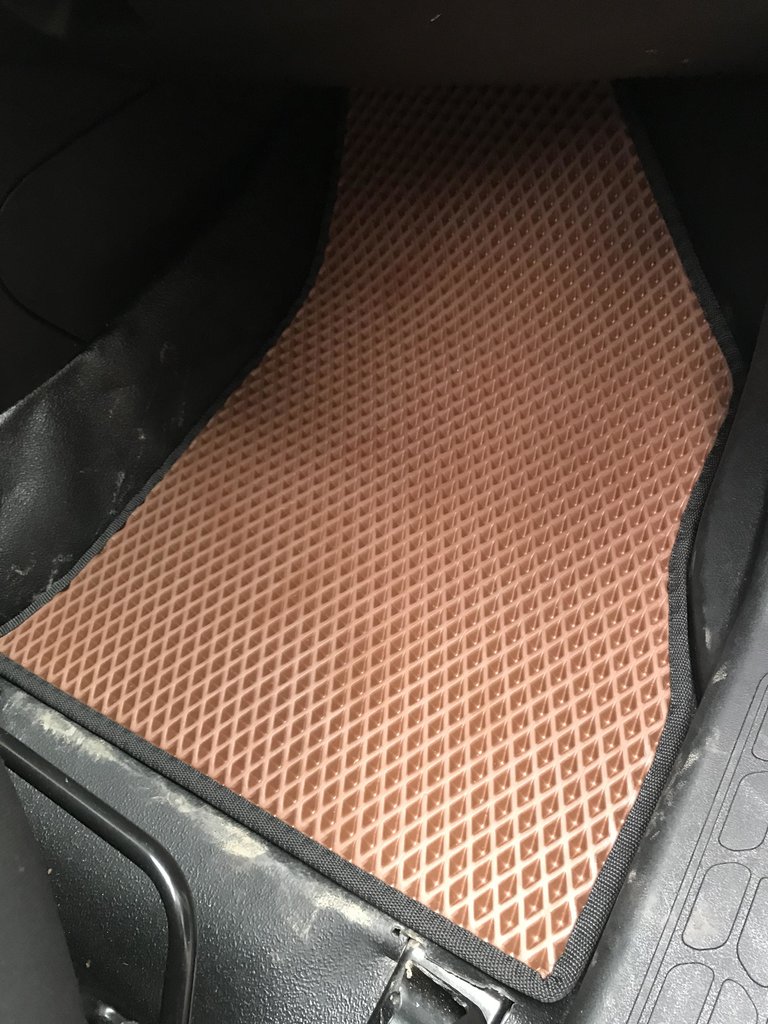 EVA Floor Mats (brick red, front) for Opel Combo 2012-2018 - image 5