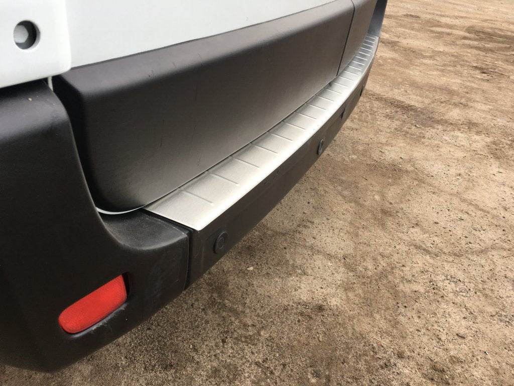 Rear bumper pad (stainless) for Opel Movano 2010-2021 - Reelken Auto