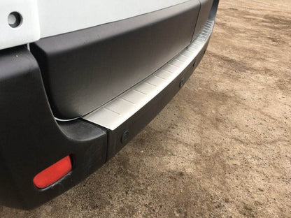 Rear bumper pad (stainless) for Opel Movano 2010-2021 - Reelken Auto