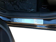 Door Sill Protectors OmsaLine (4 pcs, Stainless Steel) for Citroen C-4 2010-2018 - image 1