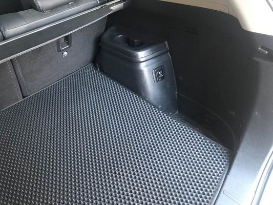P-HEV EVA trunk mat (Black) for Mitsubishi Outlander 2012-2021 - Reelken Auto