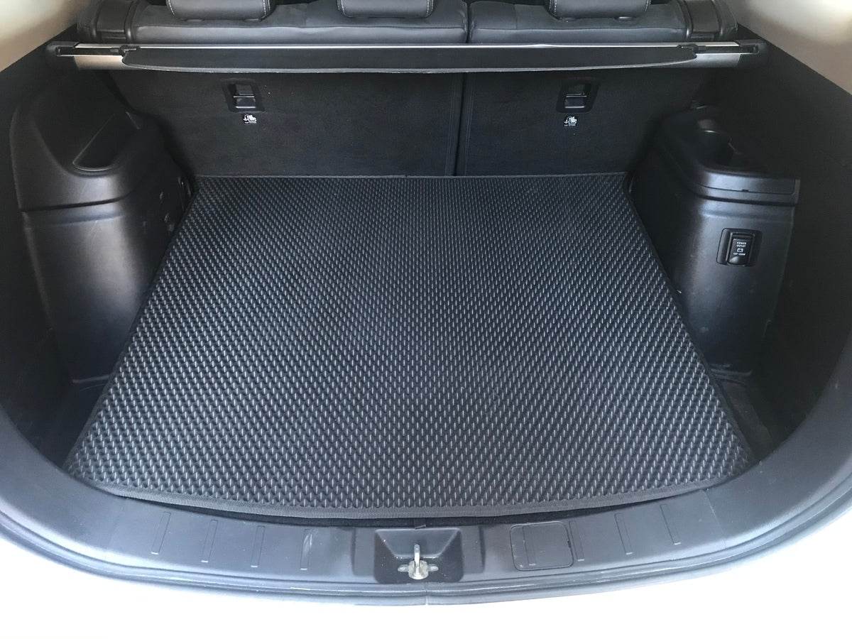 P-HEV EVA trunk mat (Black) for Mitsubishi Outlander 2012-2021 - Reelken Auto