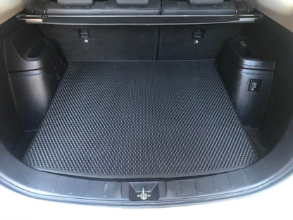 P-HEV EVA trunk mat (Black) for Mitsubishi Outlander 2012-2021 - Reelken Auto