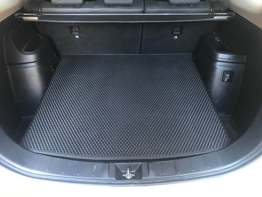 P-HEV EVA trunk mat (Black) for Mitsubishi Outlander 2012-2021 - Reelken Auto