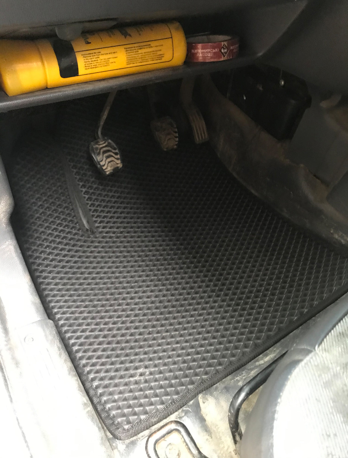 EVA Floor Mats (black) for Ford Connect 2006-2009 - image 1