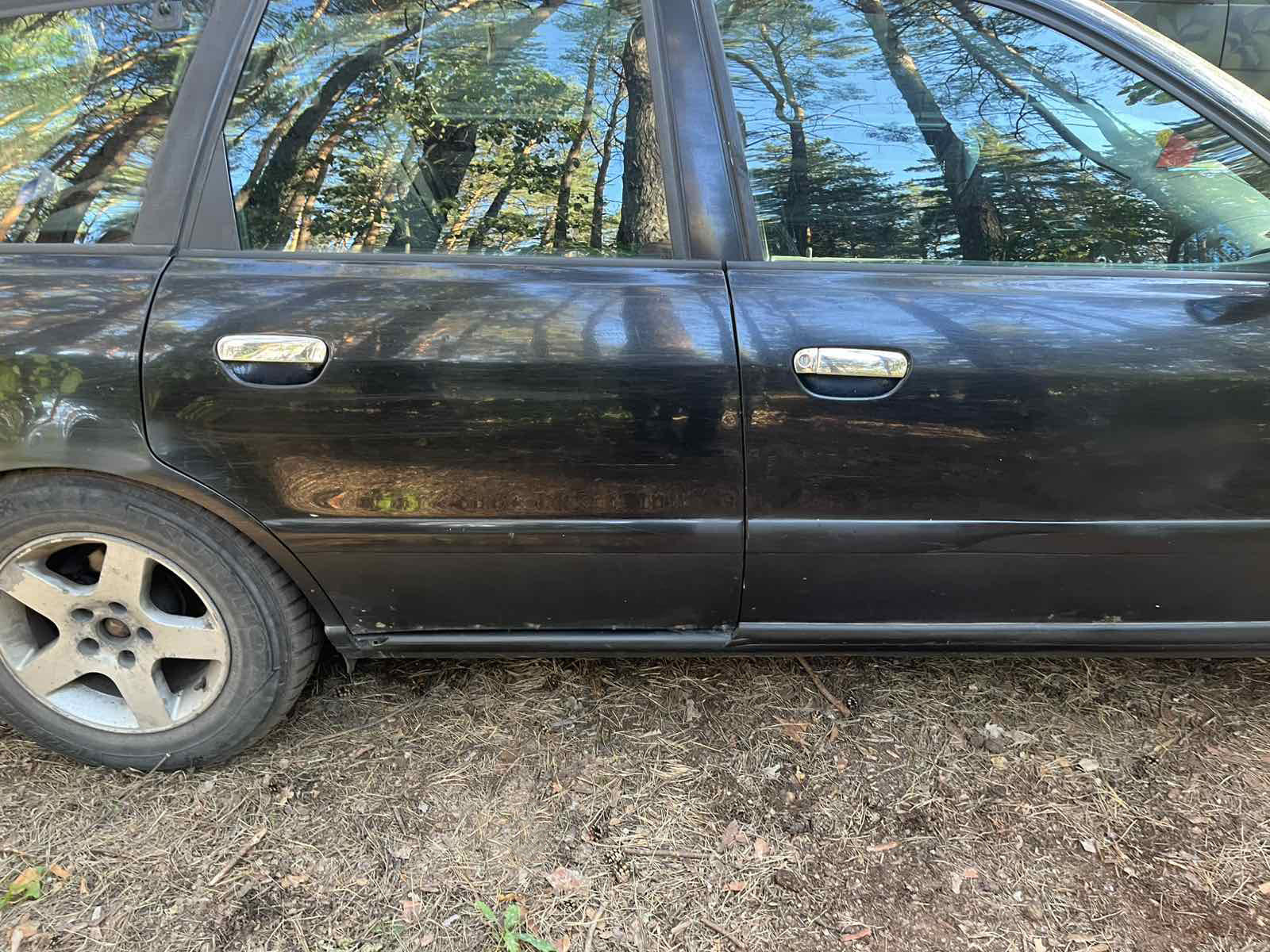 Chrome Door Handle Covers 1999-2001 (4 pcs, Stainless Steel) for Audi A4 B5 1994-2001 - image 1