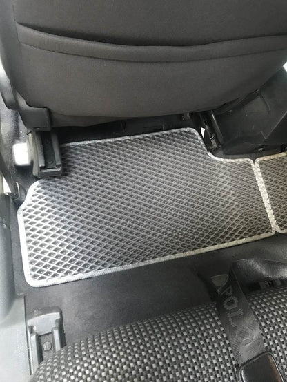 EVA mats (black) for Toyota Corolla Verso 2004-2009 - Reelken Auto