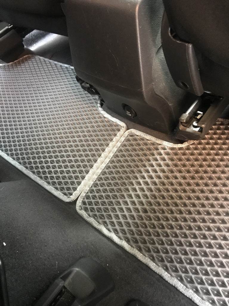 EVA mats (black) for Toyota Corolla Verso 2004-2009 - Reelken Auto