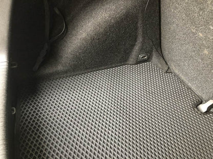 Trunk mat (HB, EVA, black) for Volkswagen Golf 5 - Reelken Auto