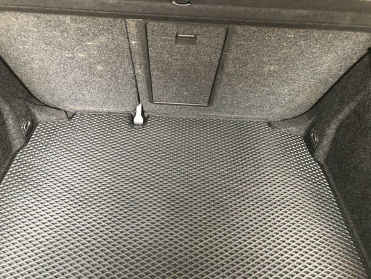 Trunk mat (HB, EVA, black) for Volkswagen Golf 5 - Reelken Auto