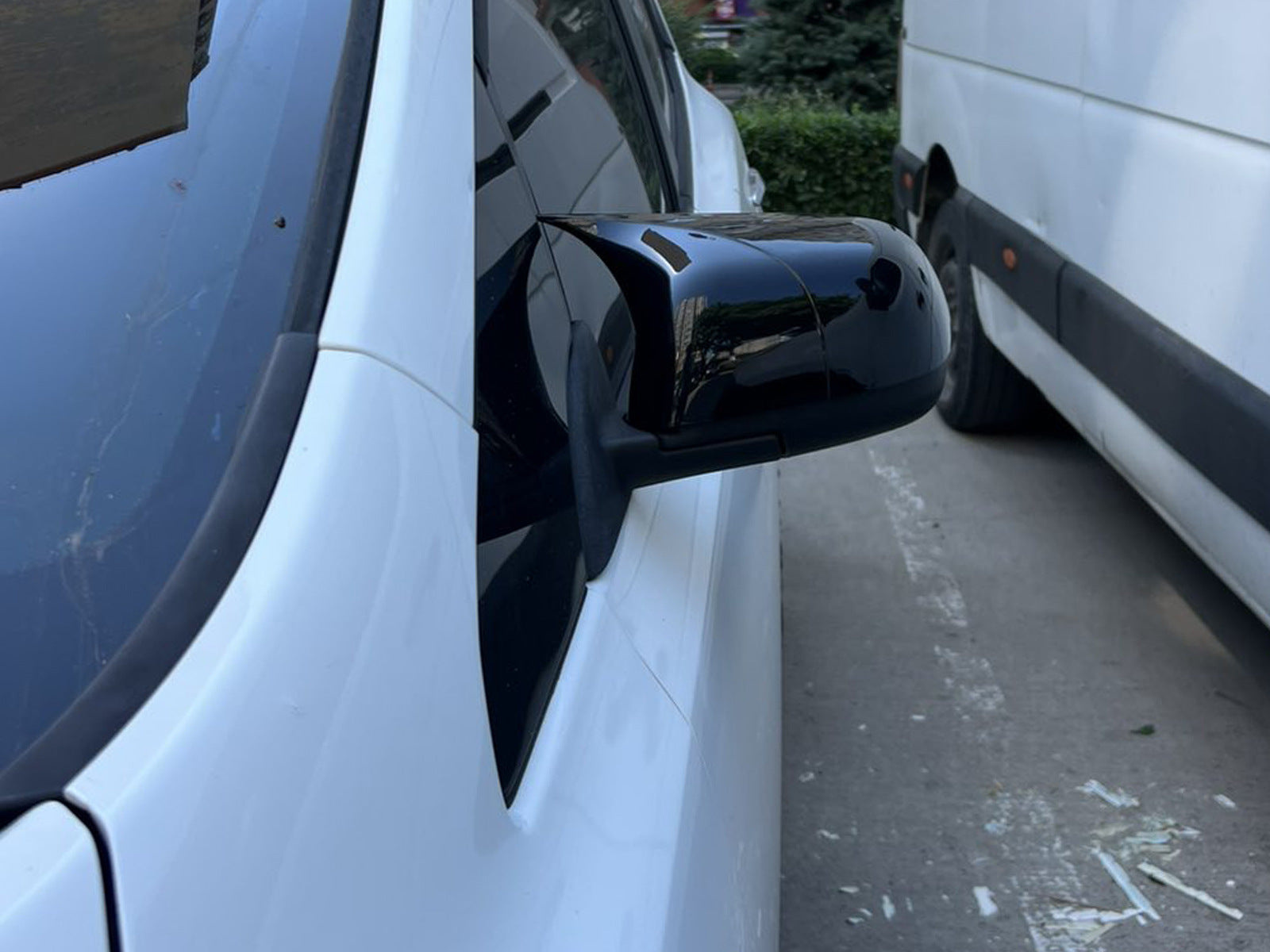 Mirror Covers BMW-Style V1 (2 pcs) for Nissan Leaf 2010-2017 - image 2