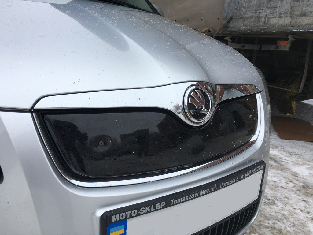 Winter cover on the grille (2007-2010, top) for Skoda Fabia 2007-2014 - image 2