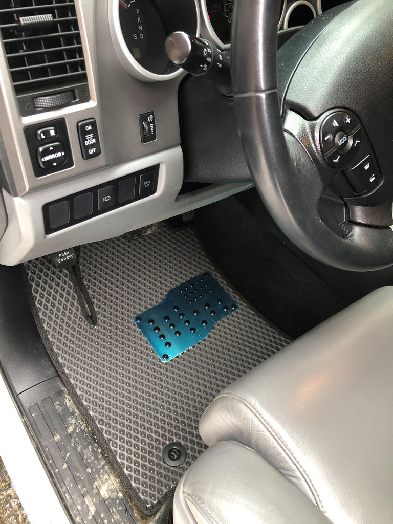 Polyurethane Floor Mats 3 Rows (EVA, Black) for Toyota Sequoia 2007-2022 - image 6