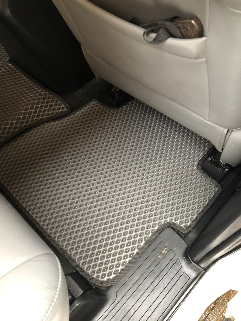 Polyurethane Floor Mats 3 Rows (EVA, Black) for Toyota Sequoia 2007-2022 - image 10