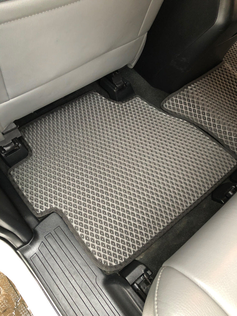 Polyurethane Floor Mats 3 Rows (EVA, Black) for Toyota Sequoia 2007-2022 - image 15