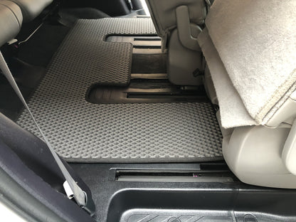 Polyurethane Floor Mats 3 Rows (EVA, Black) for Toyota Sequoia 2007-2022 - image 20