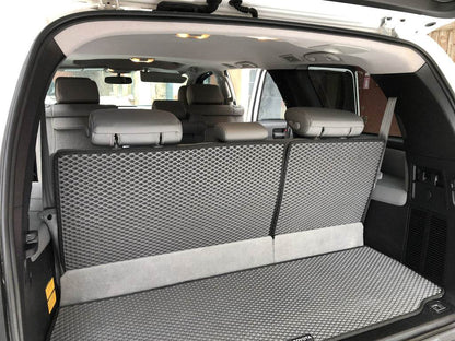 Trunk mats (EVA, black) for Toyota Sequoia 2007-2022 - Reelken Auto