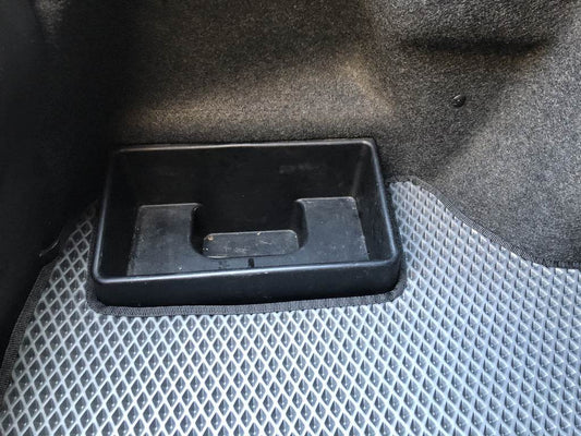 Trunk mat (EVA, black) for Toyota Camry 2006-2011 - Reelken Auto