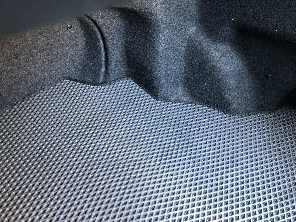 Trunk mat (EVA, black) for Toyota Camry 2006-2011 - Reelken Auto