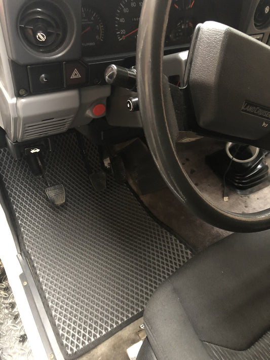 EVA mats (black) for Toyota Land Cruiser 70 - image 2