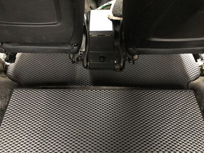 Trunk mat without rear seats (EVA, Black) for Toyota Land Cruiser 70 1984- - image 5