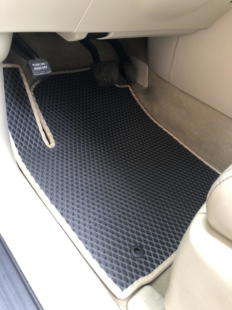 EVA Floor Mats 3 Rows Black for Nissan Armada 2016-2024 - image 2