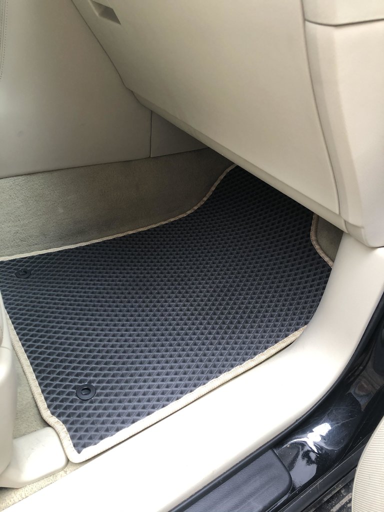 EVA Floor Mats 3 Rows Black for Nissan Patrol Y62 2010-2024 - image 5