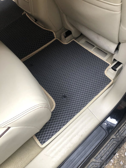 EVA Floor Mats 3 Rows Black for Nissan Patrol Y62 2010-2024 - image 6