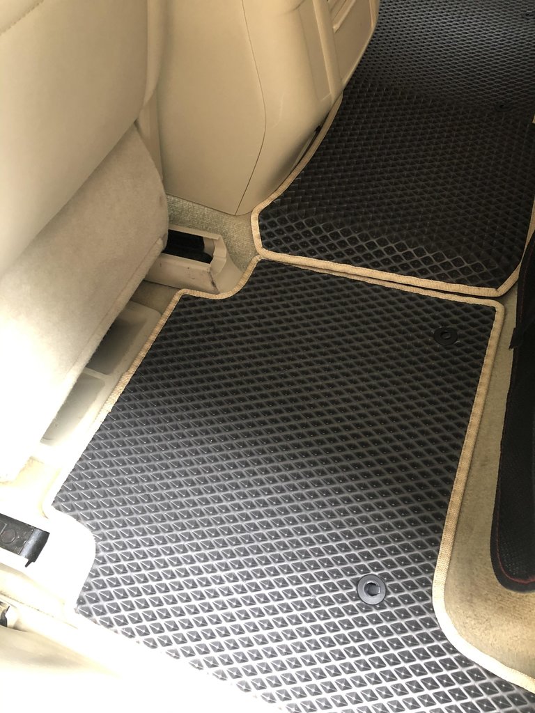 EVA Floor Mats 3 Rows Black for Nissan Patrol Y62 2010-2024 - image 11