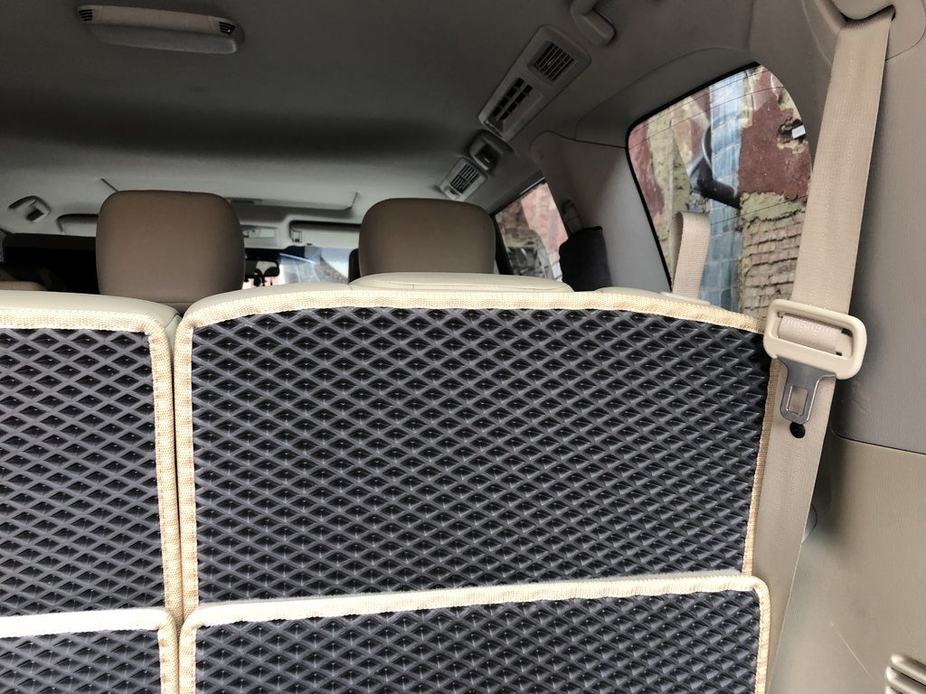 Trunk Mat 5-piece (EVA, Black) for Nissan Armada 2016-2024 - image 5