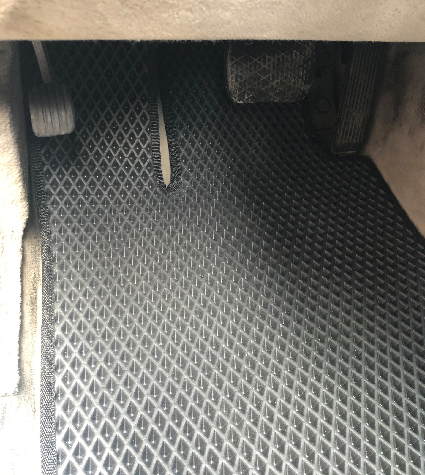 EVA Floor Mats (Short, Black) for Mercedes S-сlass W220 1998-2005 - image 1