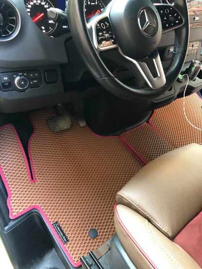 EVA rugs (brick) for Mercedes Sprinter W907/W910 2018↗ - Reelken Auto
