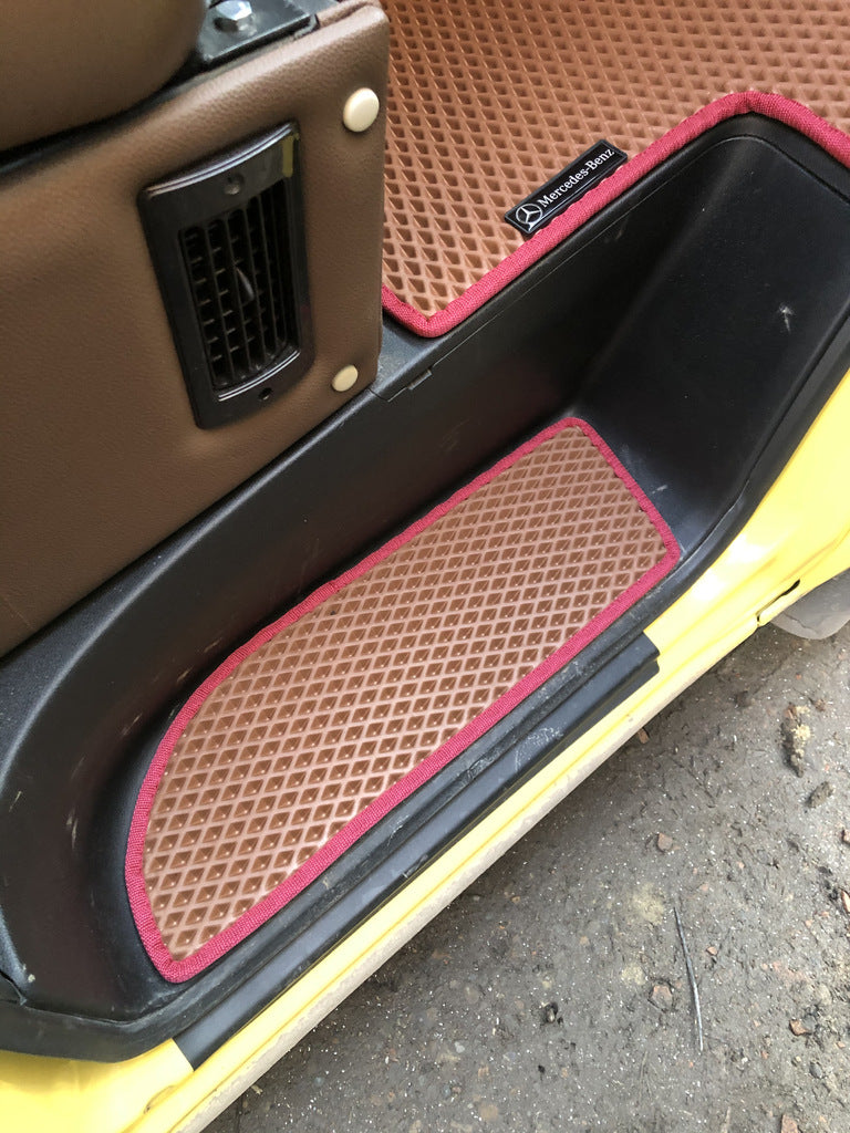 Polyurethane Door Sill Mats (3 pcs, EVA, brick) for Mercedes Sprinter W907/W910 2018- - image 2