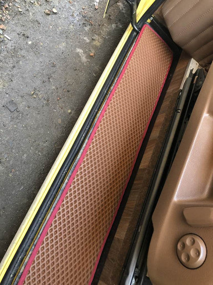Polyurethane door sills (3 pcs, EVA, brick) for Mercedes Sprinter W907/W910 2018↗ - Reelken Auto