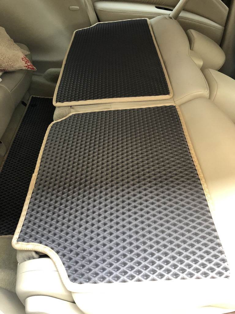 Rear Seat Top Mat (EVA, Black) for Nissan Armada 2016-2024 - Reelken Auto