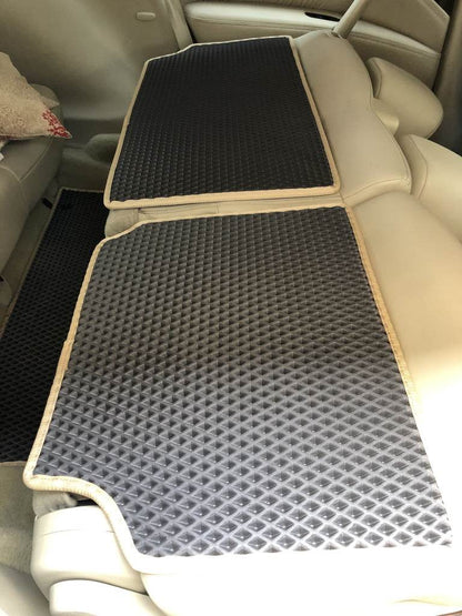 Rear Seat Top Mat (EVA, Black) for Nissan Armada 2016-2024 - Reelken Auto