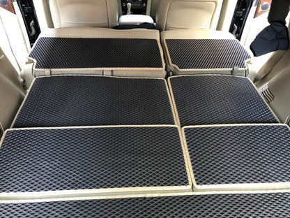 Rear Seat Top Mat (EVA, Black) for Nissan Armada 2016-2024 - Reelken Auto