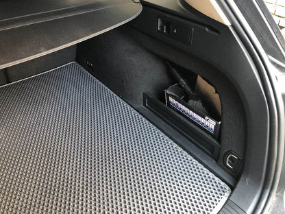 Trunk mat (EVA, black) SW for Volkswagen Passat B8 2015-2023 - Reelken Auto