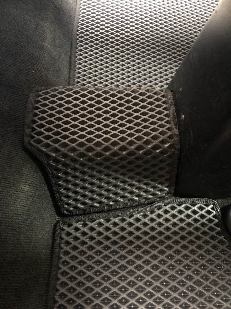 EVA mats (black) for Mitsubishi Pajero Sport 2008-2015 - Reelken Auto
