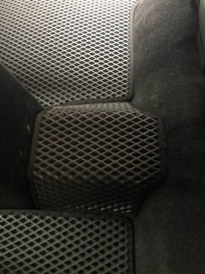 EVA mats (black) for Mitsubishi Pajero Sport 2008-2015 - Reelken Auto