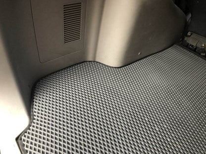 Trunk mat (EVA, black) for Mitsubishi Pajero Sport 2008-2015 - Reelken Auto