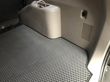 Trunk mat (EVA, black) for Mitsubishi Pajero Sport 2008-2015 - Reelken Auto
