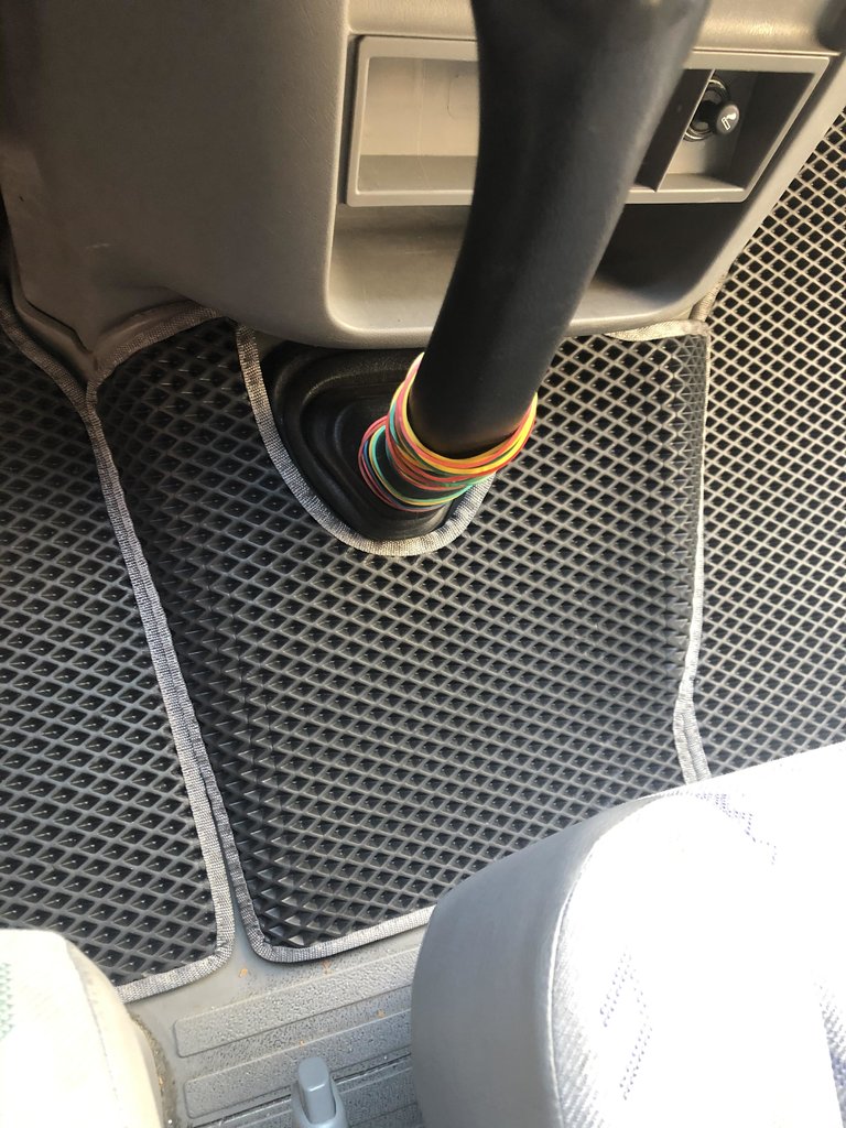 EVA Floor Mats (black) for Volkswagen LT 1995-2006 - image 5