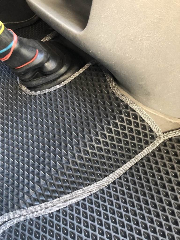 EVA mats (black) for Volkswagen LT 1995-2006 - Reelken Auto