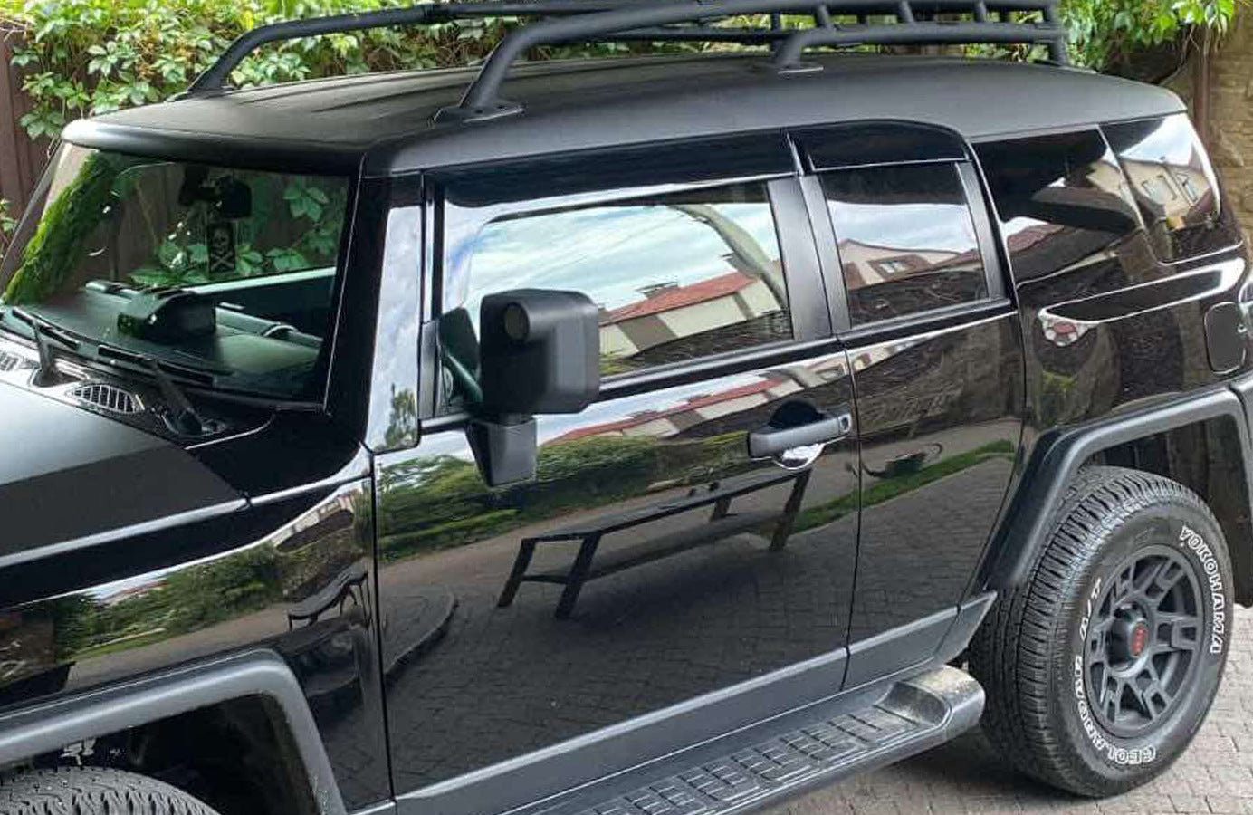 Window Deflectors Niken Luxury (4 pcs) for Toyota FJ Cruiser 2006-2022 - image 1