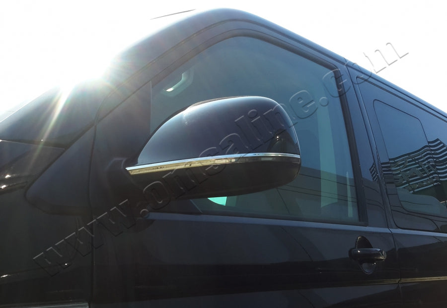 Mirror Covers Stainless Steel (2 pcs) for Volkswagen T6 2015-2024 - image 3